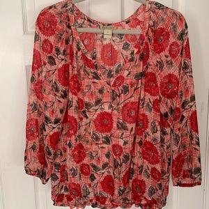 BOHO Blouson top